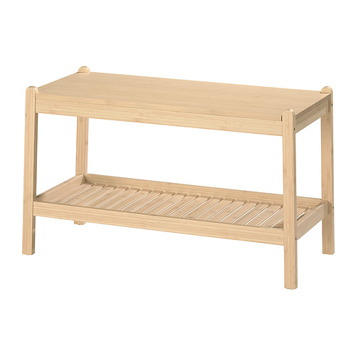STEGESUND - bench, light bamboo, 79x34 cm | IKEA Taiwan Online - E1015823_S4