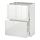 METOD - base cabinet with 2 drawers, white Maximera/Ringhult white | IKEA Taiwan Online - PE521497_S1