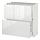 METOD - base cabinet with 2 drawers, white Maximera/Ringhult white | IKEA Taiwan Online - PE521538_S1