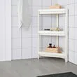 VESKEN corner shelf unit