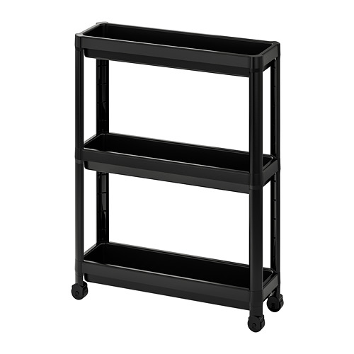VESKEN - trolley, black, 54x18x71 cm | IKEA Taiwan Online - PE777545_S4