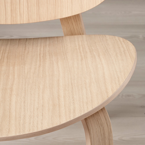 FRÖSET - 休閒椅, 實木貼皮, 染白橡木 | IKEA 線上購物 - PE777564_S4