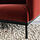ÄPPLARYD - 四人座沙發附躺椅, Djuparp 紅色/棕色 | IKEA 線上購物 - PE836730_S1