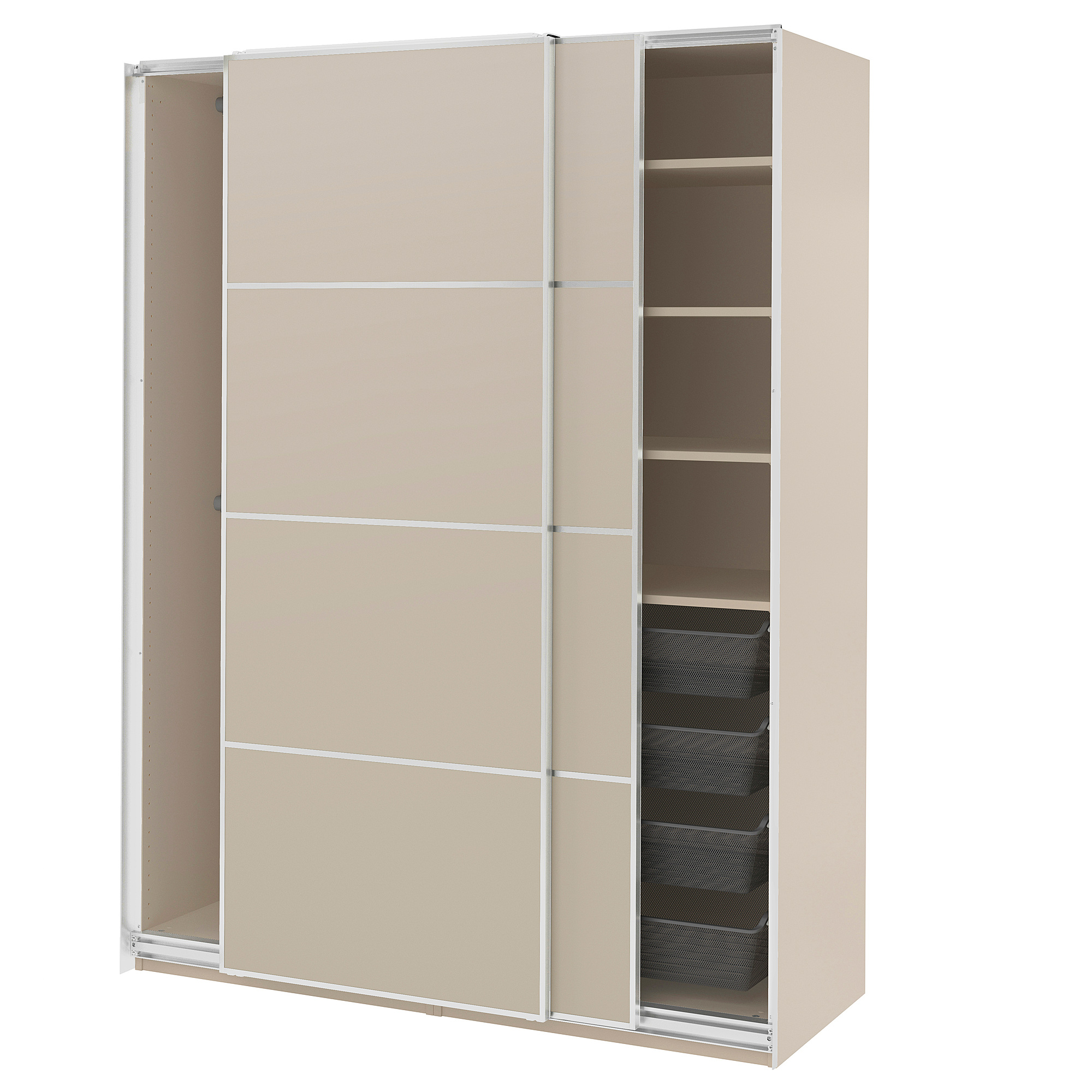 PAX/MEHAMN wardrobe combination