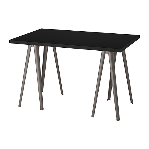 MÅLVAKT/NÄRSPEL - desk, black/dark grey | IKEA Taiwan Online - PE836744_S4