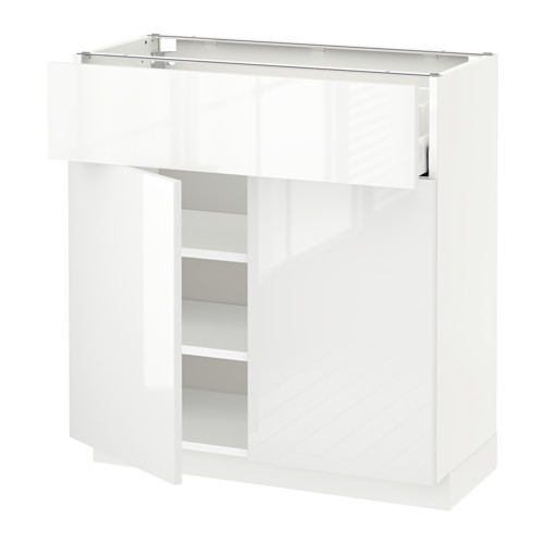 METOD/MAXIMERA - base cabinet with drawer/2 doors | IKEA Taiwan Online - PE521633_S4