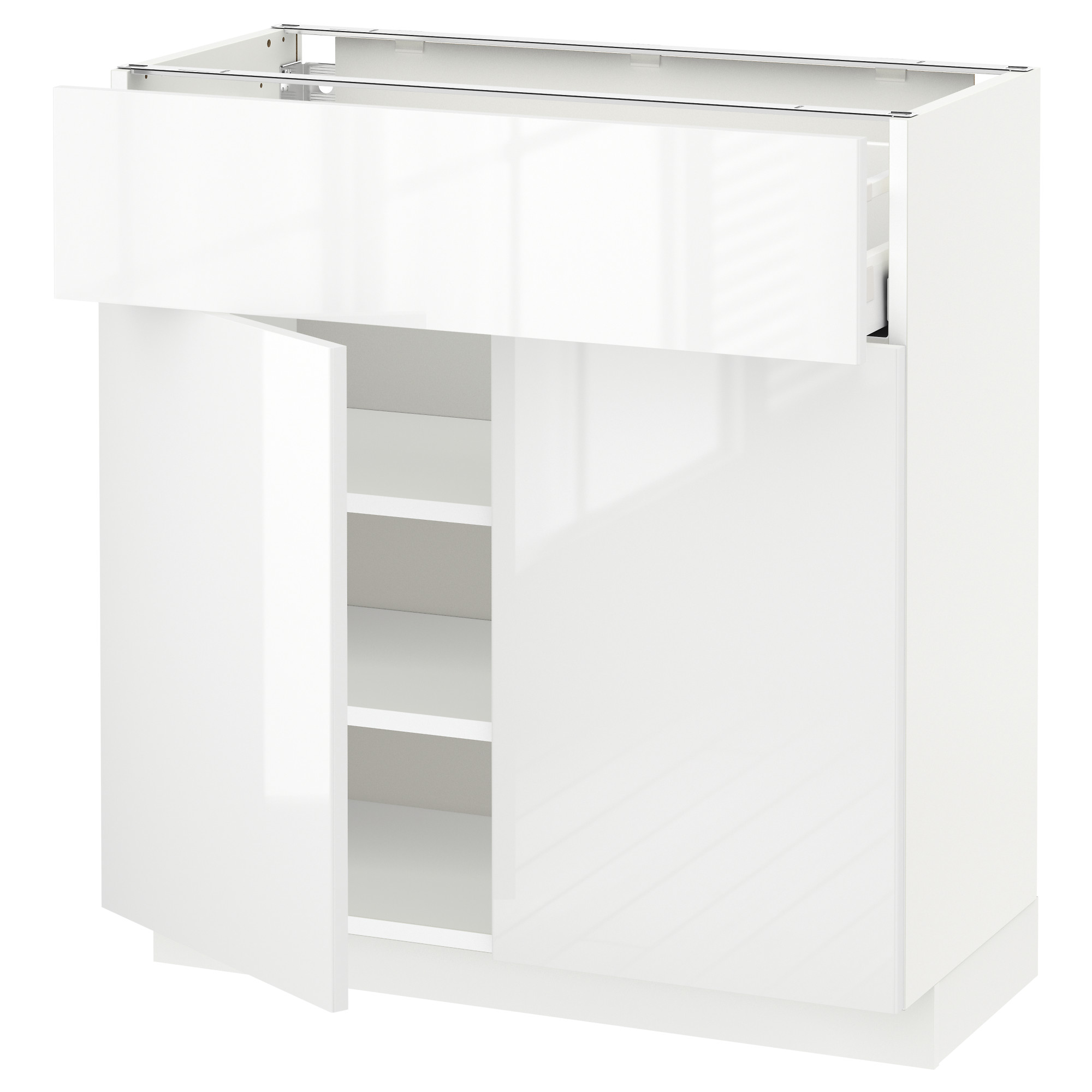 METOD/MAXIMERA base cabinet with drawer/2 doors