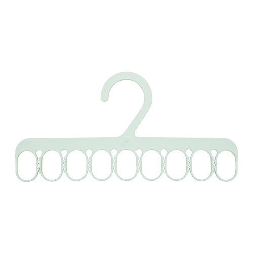 SLIBB - hanger with 8 grip clips, green | IKEA Taiwan Online - PE916424_S4