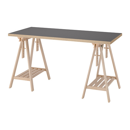 LAGKAPTEN/MITTBACK 書桌/工作桌