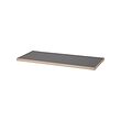 LAGKAPTEN - table top, dark grey/wood effect, 120x60 cm | IKEA Taiwan Online - PE982744_S2 