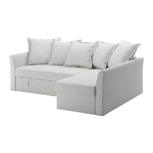 HOLMSUND - 轉角沙發床, Orrsta 淺白灰色 | IKEA 線上購物 - PE648010_S4