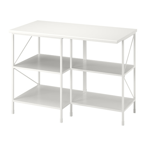 ENHET - kitchen isl storage comb w seating, white | IKEA Taiwan Online - PE777649_S4