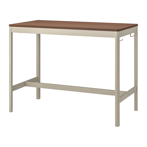 IDÅSEN - table, brown/beige, 140x70x105 cm | IKEA Taiwan Online - PE791409_S4