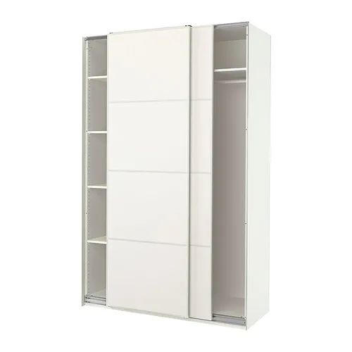 PAX/MEHAMN - 衣櫃/衣櫥, 白色/雙面設計 白色, 150x66x236 公分 | IKEA 線上購物 - PE836865_S4