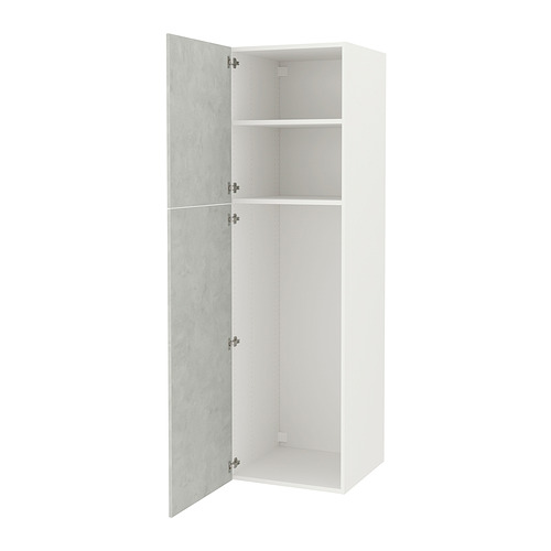 ENHET - high cb with 2 doors, white/concrete effect | IKEA Taiwan Online - PE836913_S4