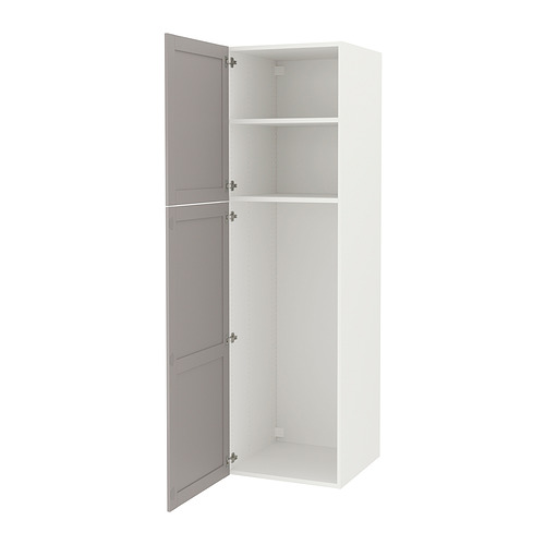 ENHET - high cb with 2 doors, white/grey frame | IKEA Taiwan Online - PE836917_S4