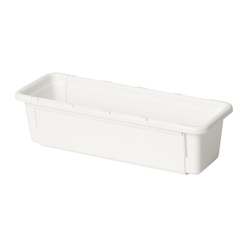 KACKLA - 延伸儲物盒, 白色, 25-38x9 公分 | IKEA 線上購物 - PE982804_S4