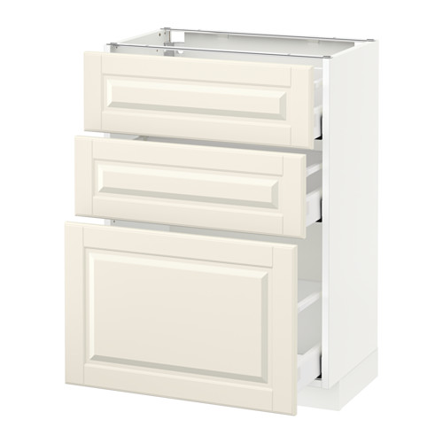 METOD/MAXIMERA base cabinet with 3 drawers