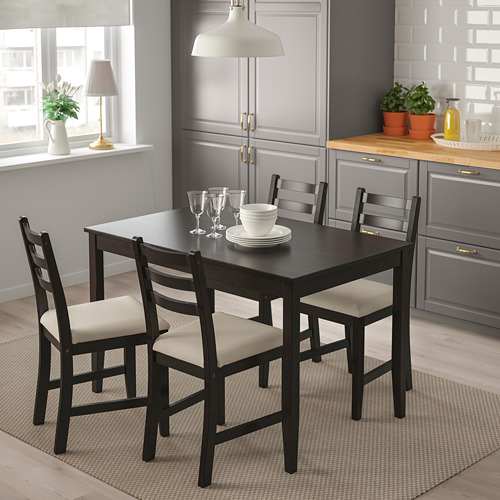 LERHAMN - 桌子, 黑棕色 | IKEA 線上購物 - PE738649_S4