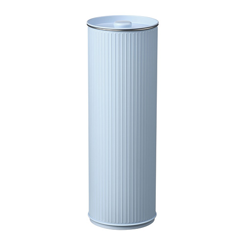 BETTHAJ - tin with lid, for spaghetti/pale blue, 2.6 l | IKEA Taiwan Online - PE982821_S4