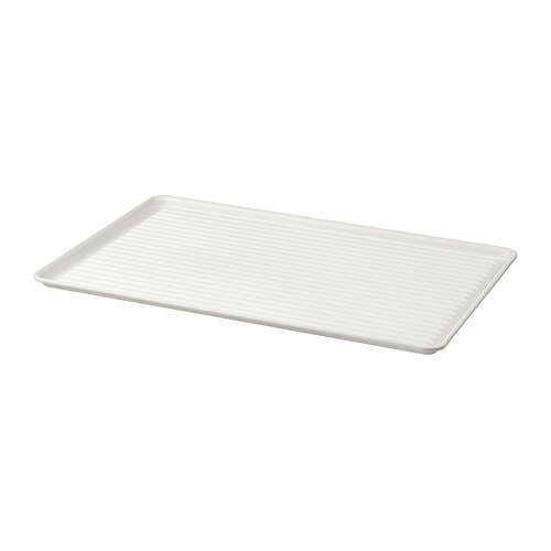 VÄLVÅRDAD - dish drainer, white/galvanised, 52x35 cm | IKEA Taiwan Online - PE982835_S4