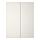 HASVIK - pair of sliding doors, white, 150x201 cm | IKEA Taiwan Online - PE287431_S1