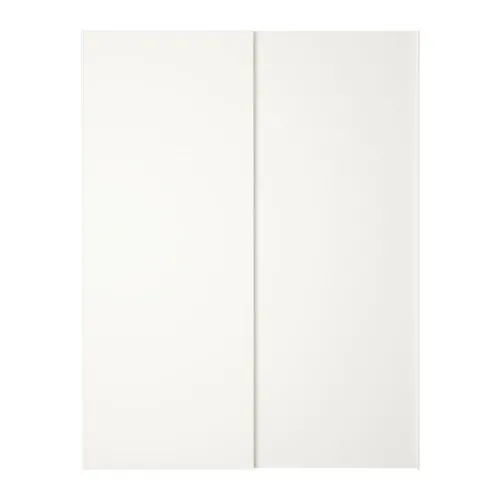 HASVIK - pair of sliding doors, white, 150x201 cm | IKEA Taiwan Online - PE287431_S4
