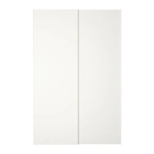 HASVIK - pair of sliding doors, white, 150x236 cm | IKEA Taiwan Online - PE287432_S4
