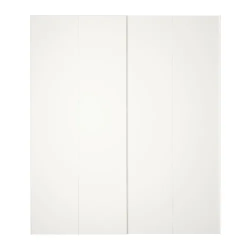 HASVIK - pair of sliding doors, white, 200x236 cm | IKEA Taiwan Online - PE287434_S4