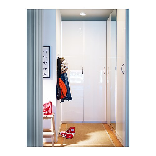 FARDAL - door with hinges, high-gloss white | IKEA Taiwan Online - PE273927_S4