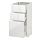 METOD - base cabinet with 3 drawers, white Maximera/Ringhult white | IKEA Taiwan Online - PE522092_S1