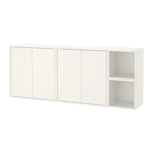EKET - 上牆式收納櫃組合, 白色, 175x35x70 公分 | IKEA 線上購物 - PE878303_S4