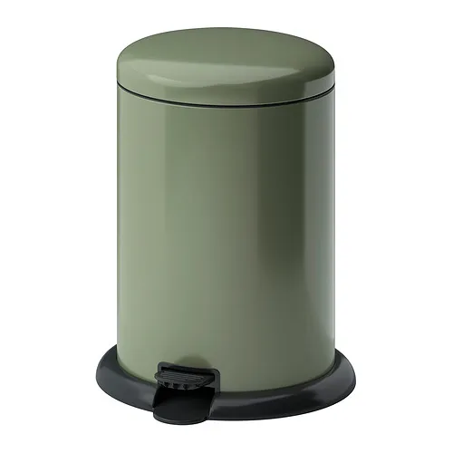 GÅNGSKYFFEL - pedal bin, grey-green, 18 l | IKEA Taiwan Online - PE982873_S4