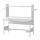 FREDDE - 電競桌, 白色, 140 / 185 公分寬 | IKEA 線上購物 - PE738757_S1