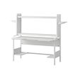 FREDDE - gaming desk, white, 140/185x74x146 cm | IKEA Taiwan Online - PE738757_S2 