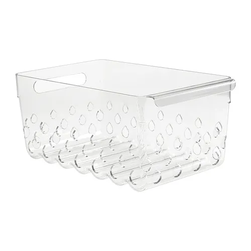 KLIPPKAKTUS - 冰箱置物籃, 透明, 30x19x14 公分 | IKEA 線上購物 - PE982903_S4