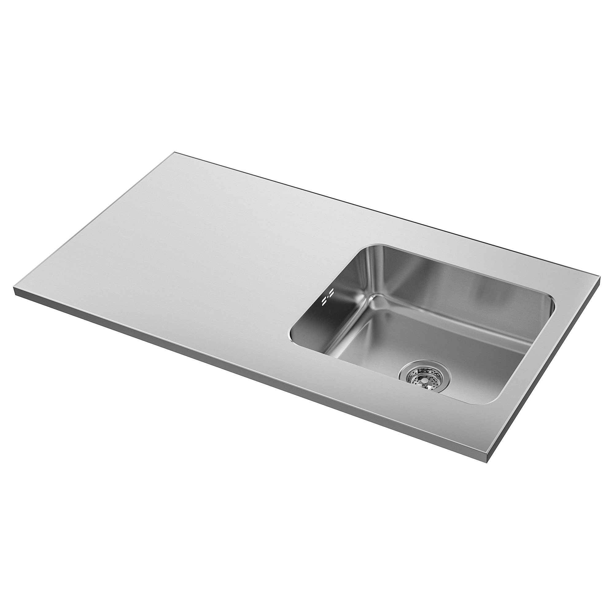 OLOFSJÖN worktop with 1 integrated sink