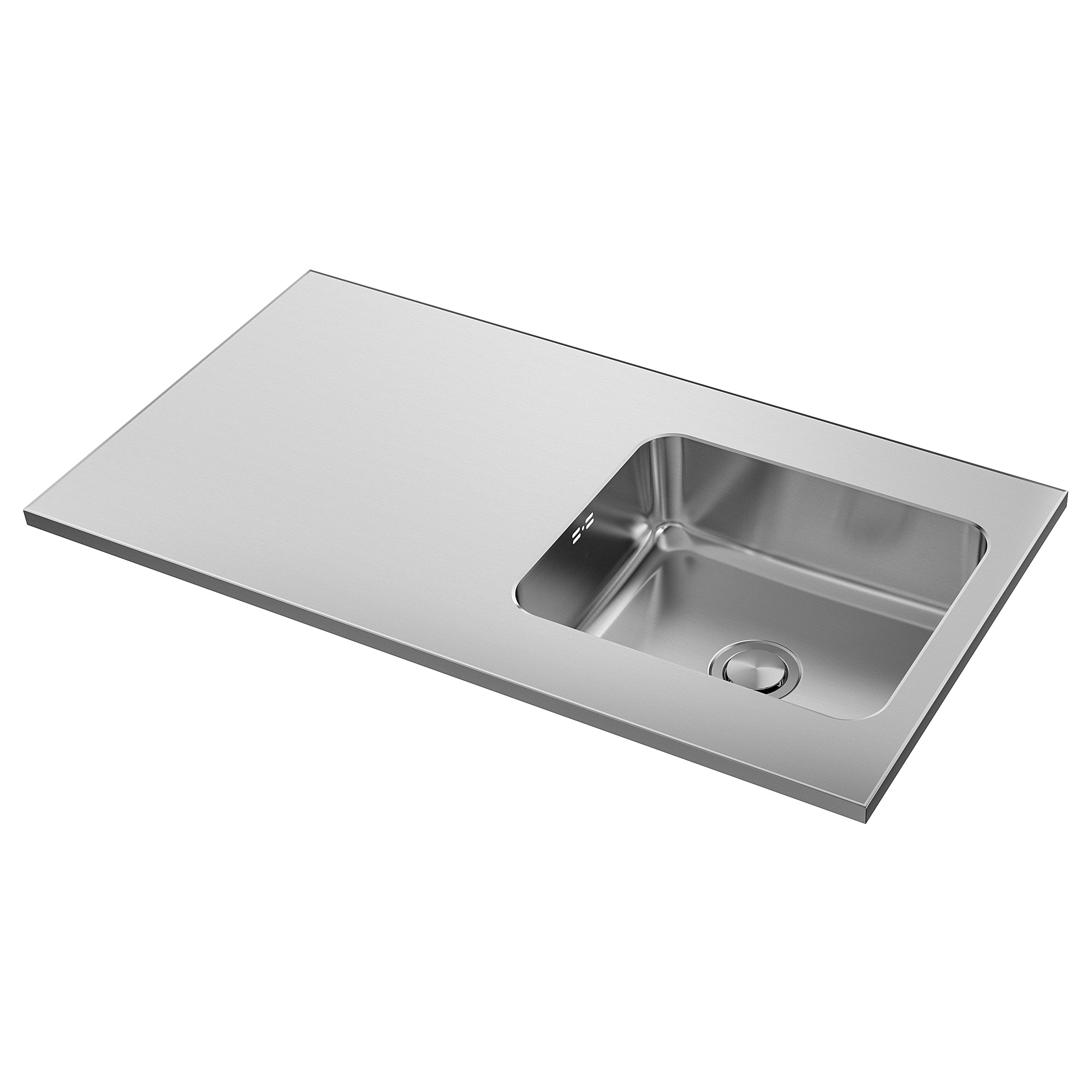OLOFSJÖN worktop with 1 integrated sink