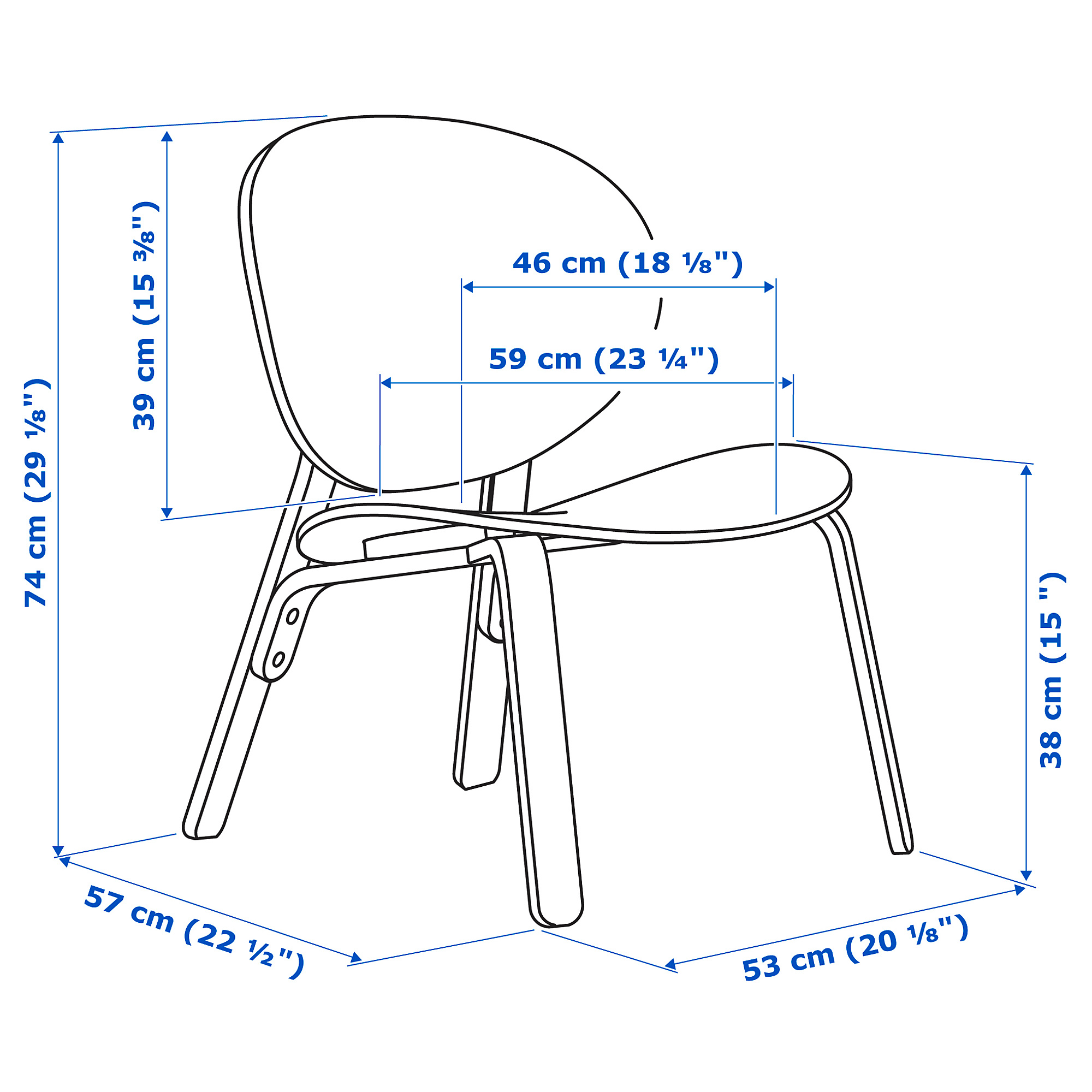 FRÖSET easy chair