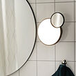 KABOMBA LED wall lamp with mirror