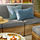 SOLLERÖN - 3-seat modular sofa, outdoor, brown/Frösön/Duvholmen dark grey | IKEA Taiwan Online - PE738830_S1