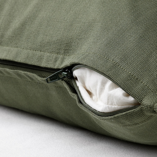 GURLI - 靠枕套, 深綠色 | IKEA 線上購物 - PE791733_S4