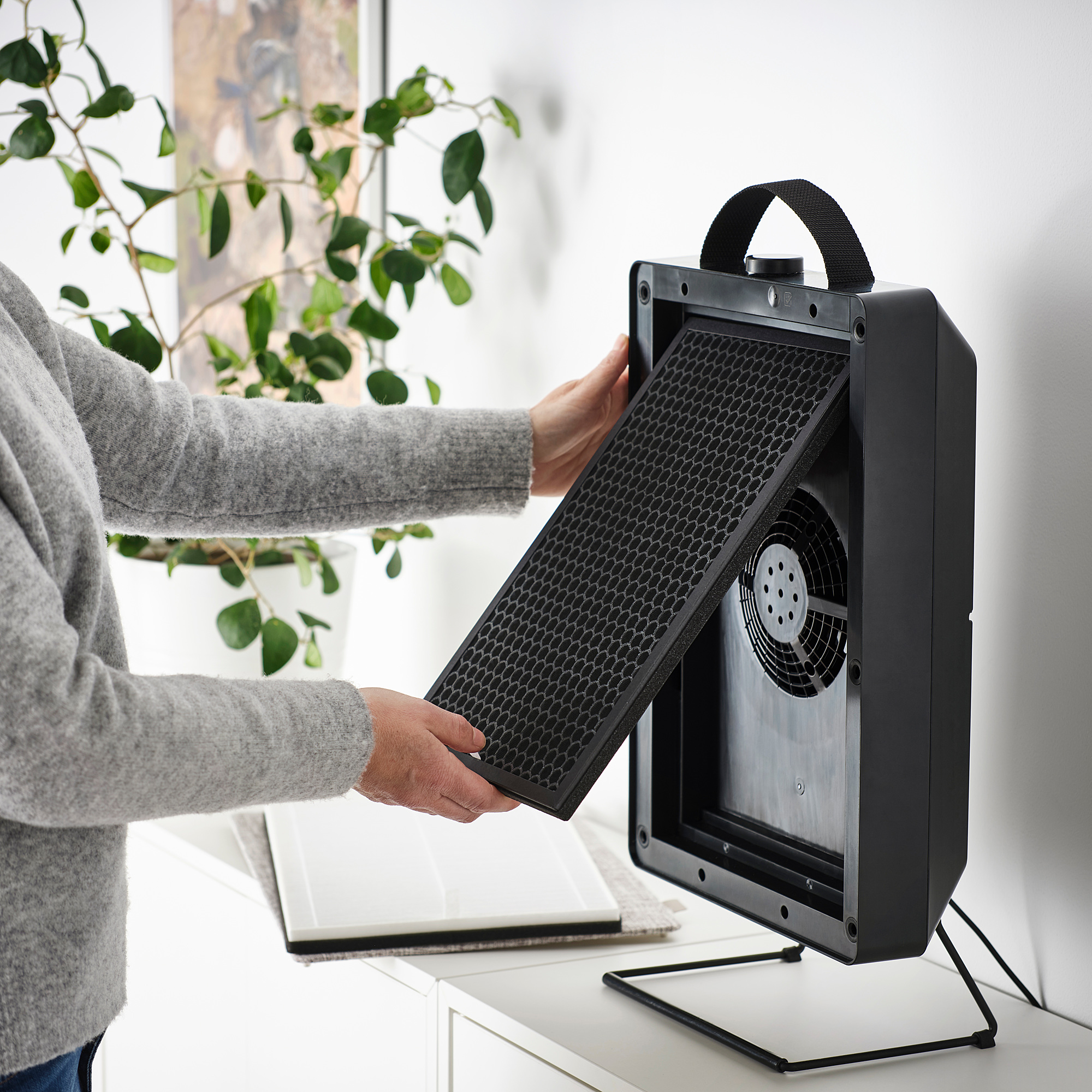 FÖRNUFTIG/VINDRIKTNING air purifier/air quality sensor