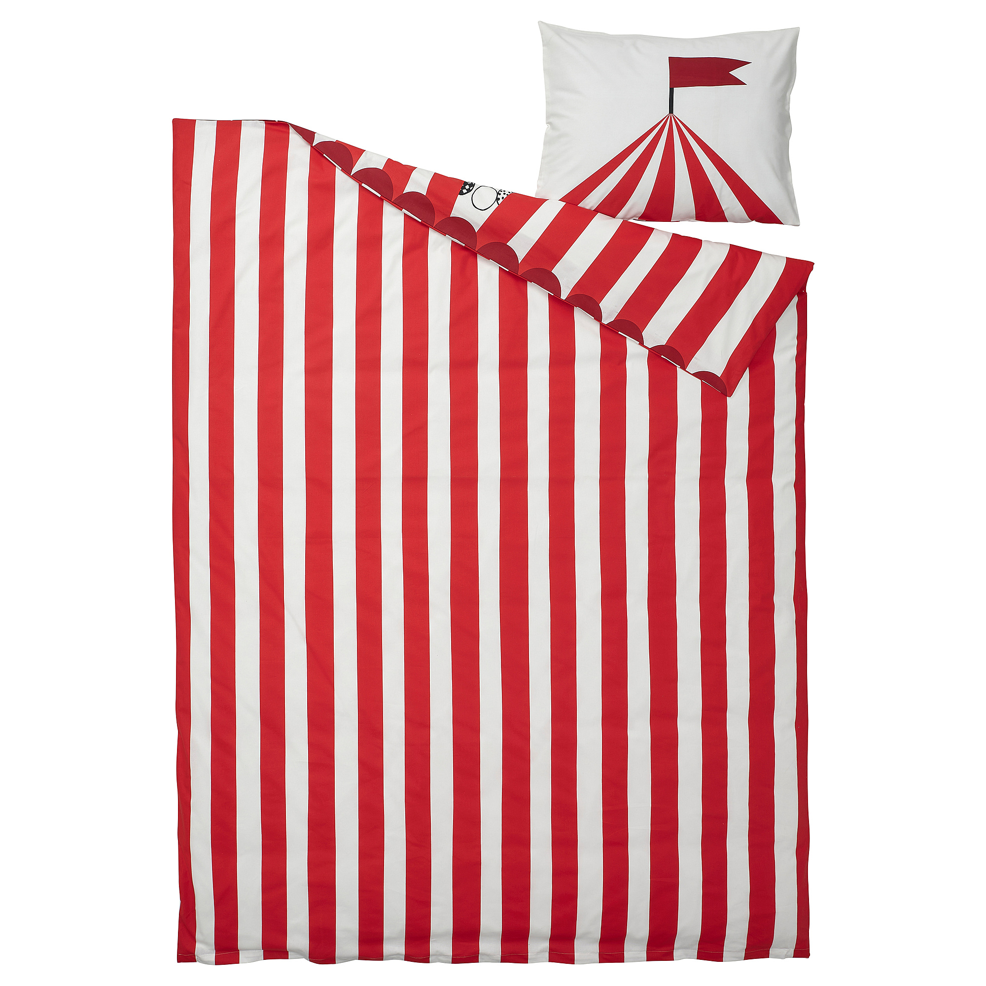 BUSENKEL duvet cover and pillowcase