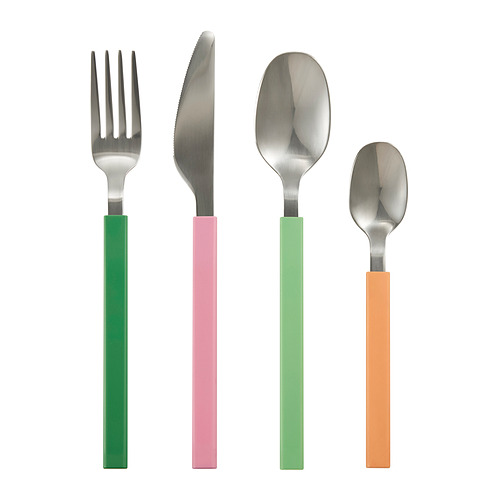 TÅNGMÄRLA - 16-piece cutlery set, multicolour | IKEA Taiwan Online - PE983042_S4