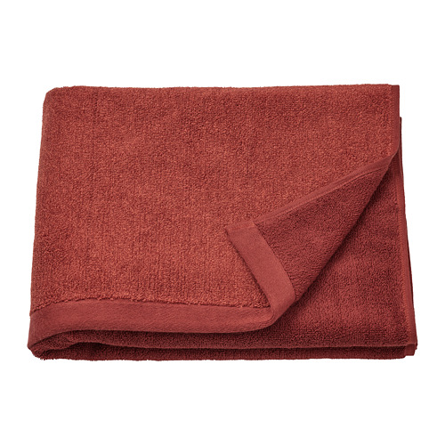HIMLEÅN - bath towel, brown-red/mélange | IKEA Taiwan Online - PE791768_S4
