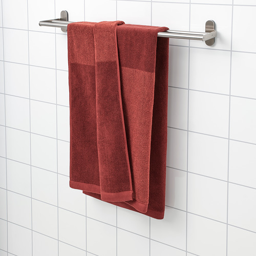 HIMLEÅN - 浴巾, 棕紅色/混合物 | IKEA 線上購物 - PE791788_S4