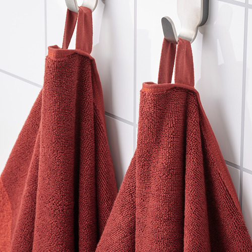 HIMLEÅN - bath towel, brown-red/mélange | IKEA Taiwan Online - PE791774_S4
