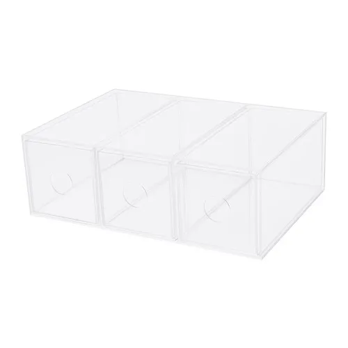 MOJAN - 化妝品收納盒附3抽, 8.5x17 公分 | IKEA 線上購物 - PE837181_S4