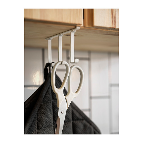 PÅLYCKE clip-on hook rack